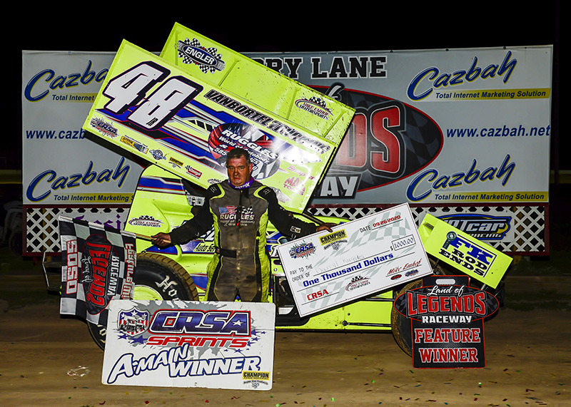 Darryl Ruggles victory lane photo attachment by Don Romeo